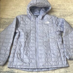 The North Face Lavender Quilted Jacket